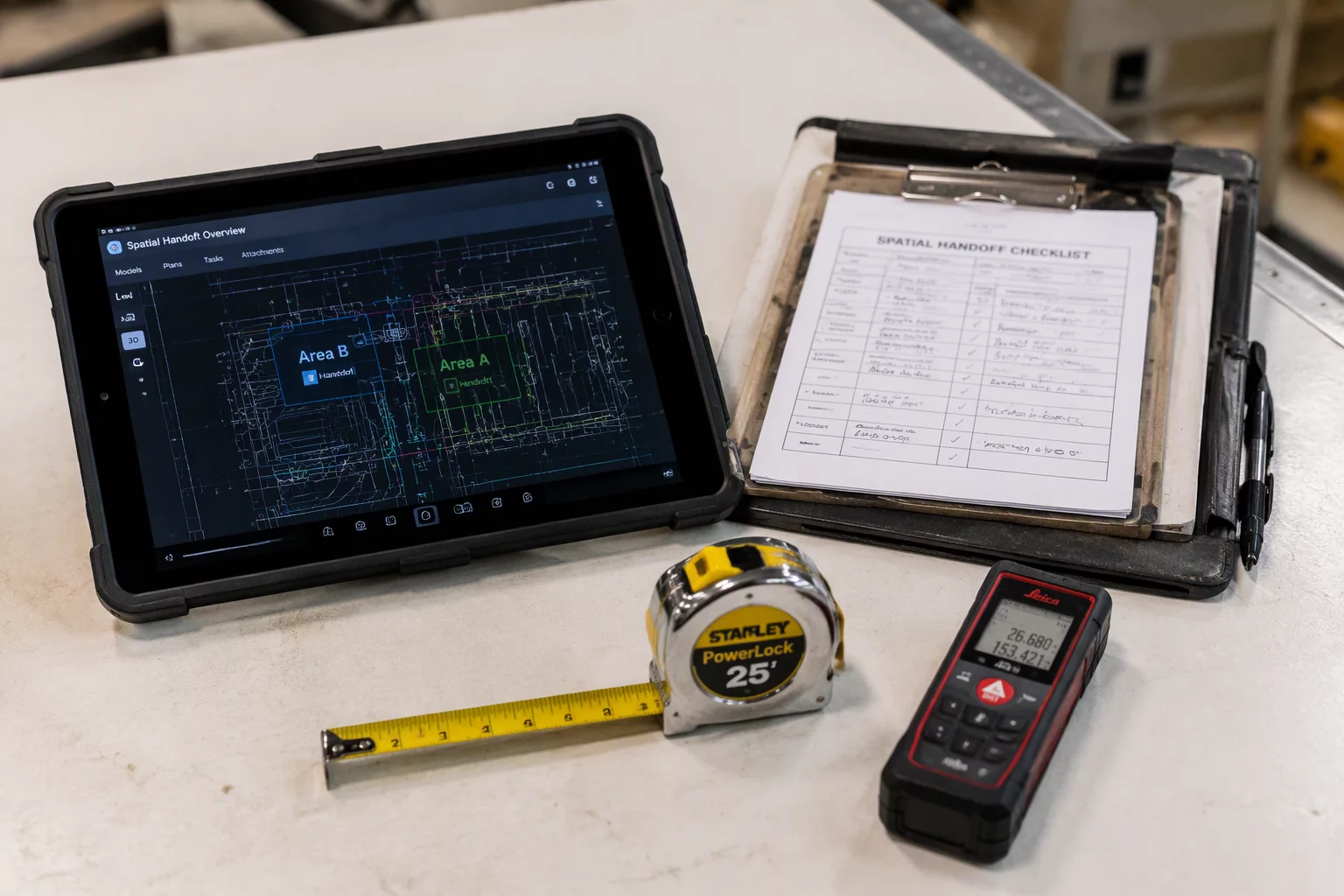 Establishing Spatial Handoffs for Field Documentation