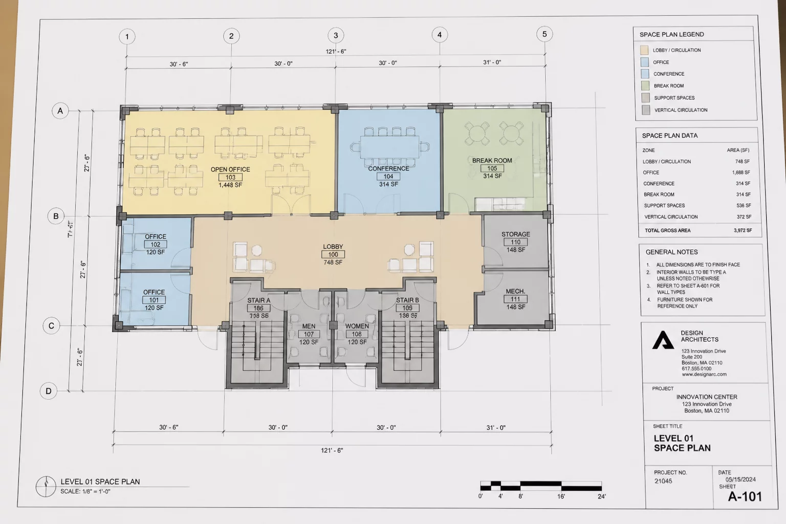 Plan-View Graphic Demarcation for External Auditors